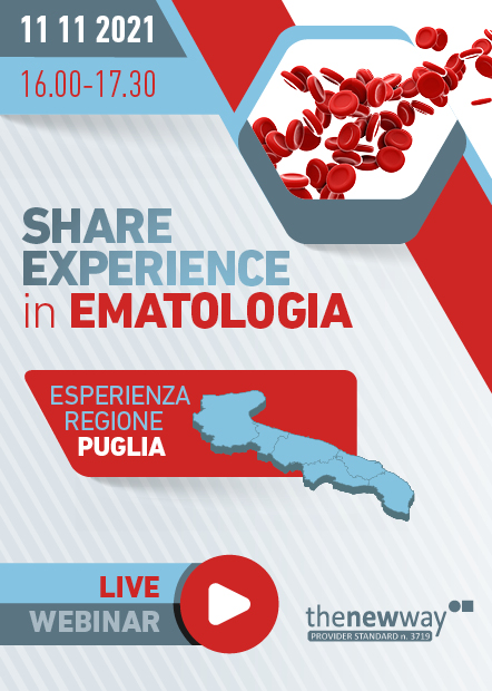 SHARE EXPERIENCE IN EMATOLOGIA - Milano, 11 Novembre 2021